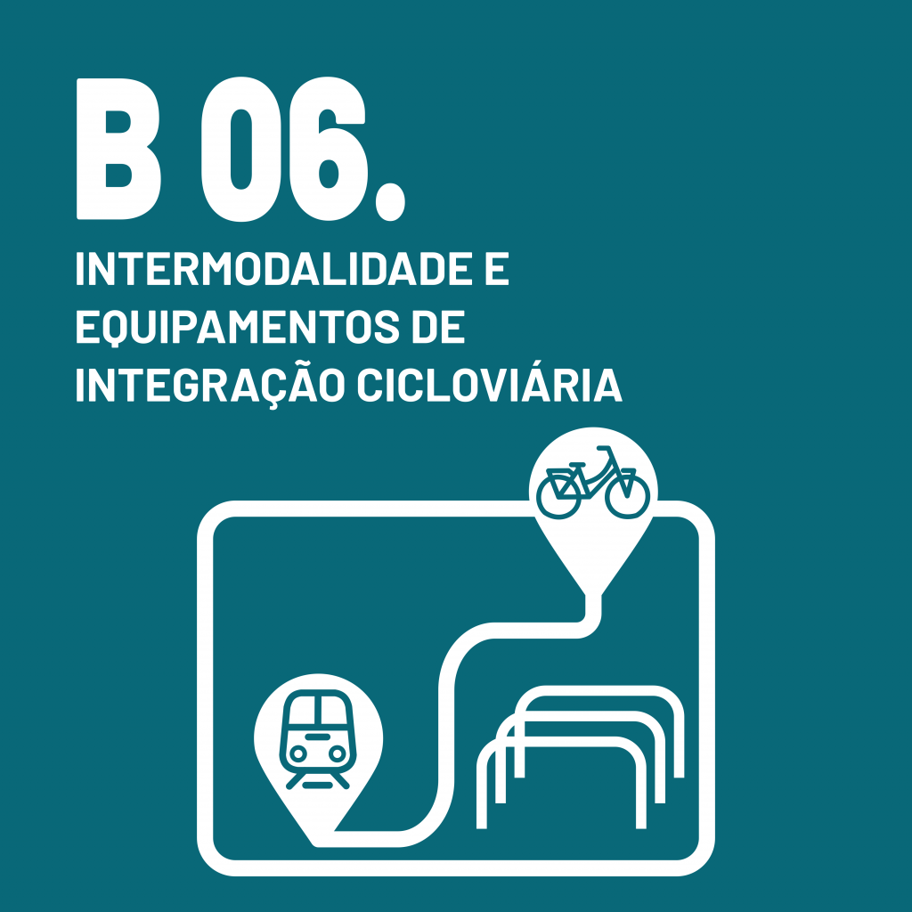 B 06. Intermodalidade e Equipamentos de Integração Cicloviária